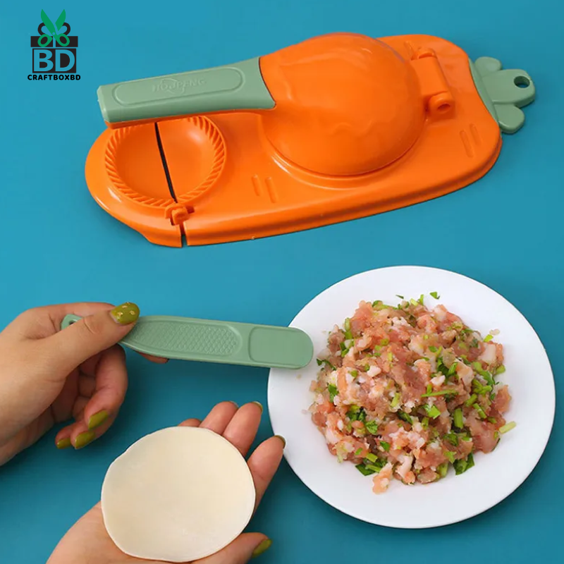 2 in 1 ম্যাজিক পিঠা মেকার-2 In1 Dumpling Maker DIY Kit